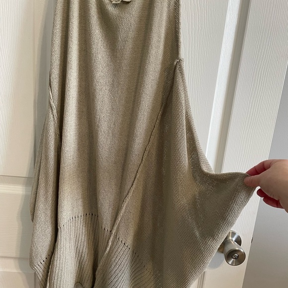 Sheer knit boho steampunk tank dress - Picture 6 of 11